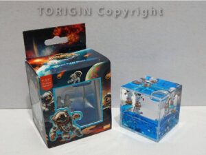 Float Paper Weight Cube - Astronauts