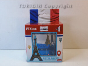 Float Paper Weight Cube - Paris Eiffel Tower
